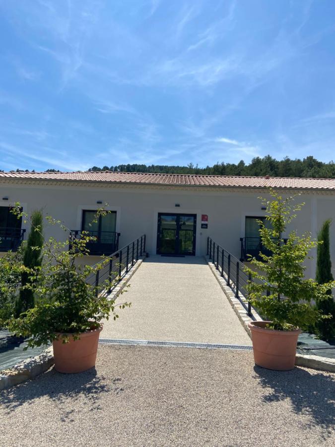 Hotel Les Vignes Chassiers Exterior foto